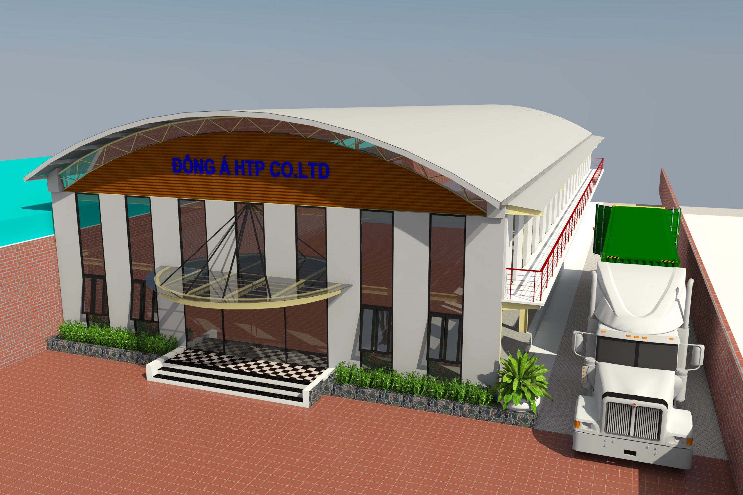 Xây dựng nhà kết cấu thép – công ty Đông Á HTP