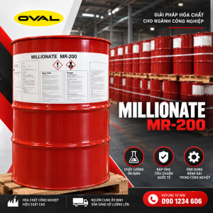Hóa chất Millionate MR-200 - tạo Foam cứng cách âm, cách nhiệt, bảo ôn