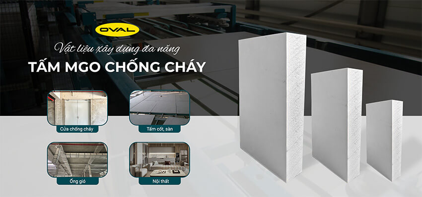 Oval VN cung cấp, phân phối tấm MGO hàng đầu VN