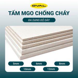 Tấm MGO chống cháy dày 5mm