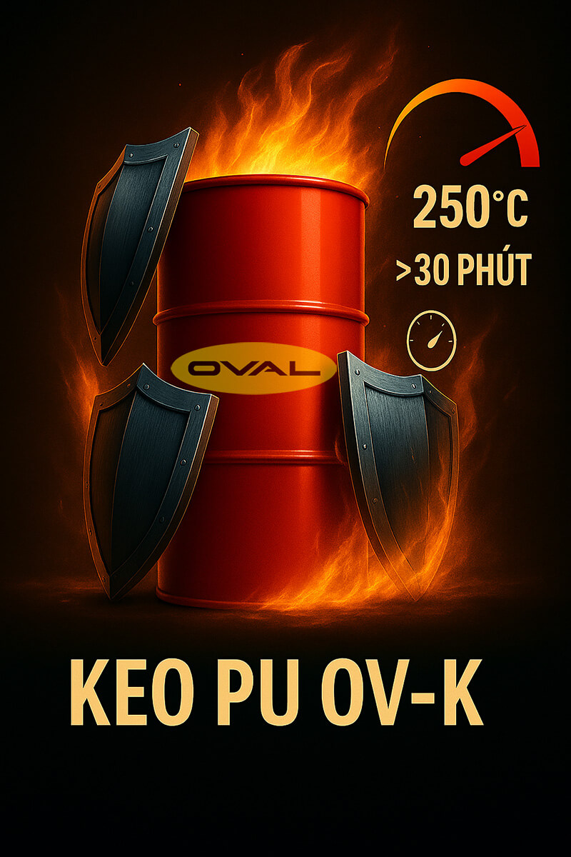 Oval VN cung cấp, phân phối keo dán PU hàng đầu VN