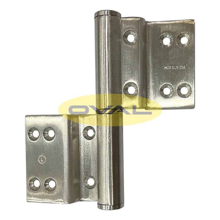 Bản lề Inox 304 - phụ kiện cửa Oval VN - Ảnh 3