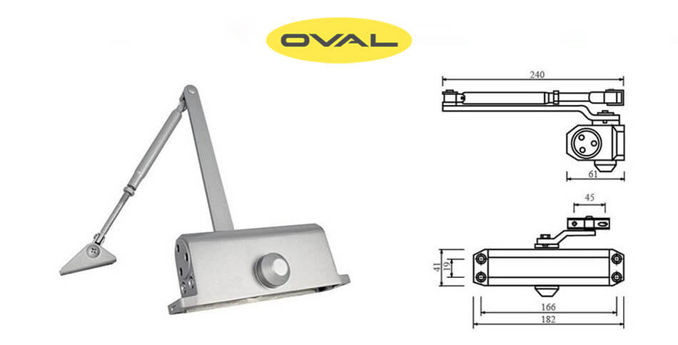 Tay co thủy lực DC-071 Oval Việt Nam