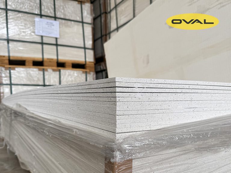 Tấm MGO cận cảnh tại kho hàng, sẵn hàng giao toàn quốc