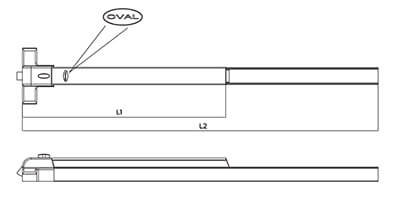 Bản vẽ thanh thoát hiểm đơn sơn tĩnh điện