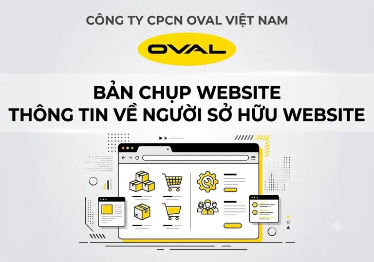 Bản chụp website thông tin về người sở hữu website