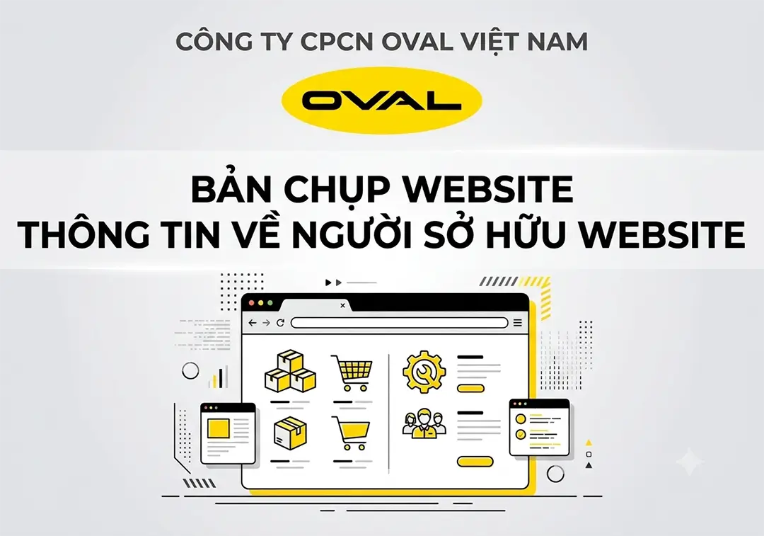 Bản chụp website thông tin về người sở hữu website