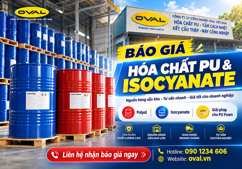 Bảng báo giá hóa chất Polyether Polyols