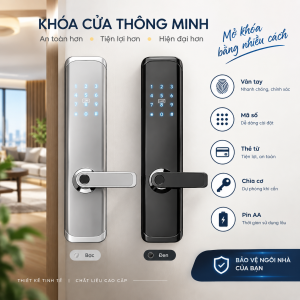 Khóa cửa điện tử smartlock Oval OV1821
