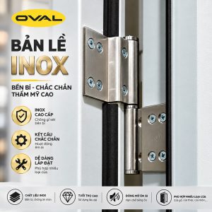 bản lề cửa chống cháy inox